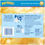 Pop Secret Microwave Popcorn Movie Theater Butter, Snack Size 12 Bags 21 oz