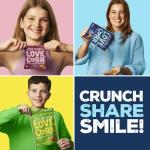 LOVE CORN Variety Pack (6 Sea Salt, 6 BBQ, 6 Salt & Vinegar, 6 Sour Cream & Chive 20g) – Healthy Snacks Ideal for Gluten Free & Vegan Diets – Low Sugar Alternative for Crisps and Mixed Nuts