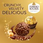 Ferrero Rocher Pralines, Christmas Chocolate Box, Chocolate Gift, Perfect Treat, Whole Hazelnut Covered in Milk Chocolate and Nuts, Pack of 16 (200g)
