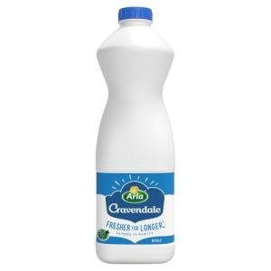 Cravendale Pure Whole Milk, 1 Litre