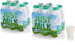 Semi Skimmed JUST MILK (12 Bottles)