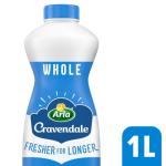 Cravendale Pure Whole Milk, 1 Litre