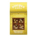 Popcorn Shed Millionaire's Shortbread Gourmet Popcorn (1 x 80g) - Caramel with Belgian Milk Chocolate & Shortbread Crumbs, Easy & Low Calorie Snack, Perfect for Parties, Movie Nights & Gifting