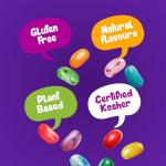 The Jelly Bean Factory, Jelly Beans Gift 1.4 KG Tub, Gluten Free Sweets - 36 Natural, Huge Fruit Flavours, Chewy, Retro American Sweets for Kids, Adults, Christmas - Gourmet Pick and Mix Jellybeans