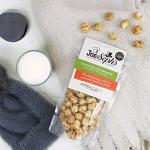 Joe & Sephs Movie Night In Box (1x500g) | Chocolate Bites and Gourmet Popcorn, 7 flavours, movie night snacks, gifts for men and women, air-popped, sweet and salty flavours