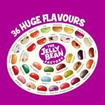The Jelly Bean Factory, Jelly Beans Gift 1.4 KG Tub, Gluten Free Sweets - 36 Natural, Huge Fruit Flavours, Chewy, Retro American Sweets for Kids, Adults, Christmas - Gourmet Pick and Mix Jellybeans