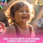 GRO VITS – Fizzy Pick & Mix Sweets Quality Jelly Sweets Classic Retro Candy Selection Assortment Fizzy Gummy Gift Bag for Gifting Children & Adults - 500g Pouch