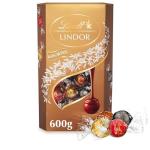 Lindt Lindor Assorted Chocolate Truffles – 600g Box (Approx. 48 Balls) – Smooth Filling – Christmas, Gift, Birthday, Congratulations, Sharing Treat