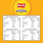 Walkers Favourites Mix Multipack Snacks Crisps 18 Pack