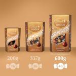 Lindt Lindor Assorted Chocolate Truffles – 600g Box (Approx. 48 Balls) – Smooth Filling – Christmas, Gift, Birthday, Congratulations, Sharing Treat