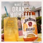 Jim Beam Orange Whiskey 700 ml