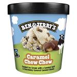 Ben & Jerry's Caramel Chew-Chew Ice Cream, 465ml (Frozen)