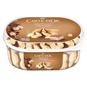 Carte D'Or Tiramisu Inspired Ice Cream Tub Dessert 825ml