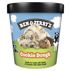 Ben & Jerry's Cookie Dough Vanilla Ice Cream Tub 465ml