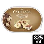 Carte D'Or Tiramisu Inspired Ice Cream Tub Dessert 825ml