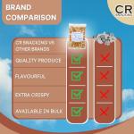 CR Snacking DELUXE MIXED NUTS UNSALTED (1kg) - Raw Cashews, Walnuts, Almonds, Peanuts Bulk Bag | Mixed Nuts Gift Selection | Raw Vegan Friendly Nut Snack 1kg | For Cooking, Baking