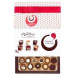 Lily O'Brien's Desserts Collection Gift Wrapped 210g - 16 Assorted Chocolates from 6 dessert inspired recipes - Present, Sharing Box, Celebration, Well done, Birthday, Christmas - Gift Wrapped