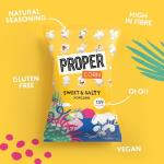 PROPER Sweet & Salty Popcorn, 24 x 30g