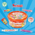 Swizzels Sweet Treats Tub 600g, White