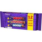 Cadbury Chocolate Bars Value Pack, Includes 4 x Boost's, 4 x Crunchie's & 4 x Wispa's, 12 Bars (Pack of 1)