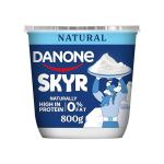 Danone Skyr High Protein 0% Fat Natural Yoghurt 800g