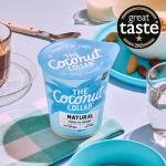 The Coconut Collab Natural Yoghurt, Thick & Creamy, No Added Sugar, Live Cultures, Vegan, Plant-Based, Dairy-Free 350g