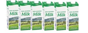 Lakeland Dairies Semi-Skimmed Long Life Milk 6 Pack