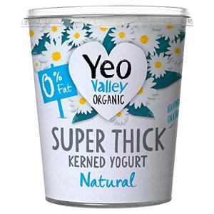 Yeo Valley Organic Super Thick Kerned Yogurt Natural 0% Fat, 850g