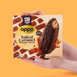Oppo Brothers Salted Caramel Biscuit Crunch Ice Cream Sticks 3x80ml