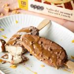 Oppo Brothers Salted Caramel Biscuit Crunch Ice Cream Sticks 3x80ml
