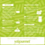 Yogourmet - Probiotic Yogurt Starter (6 Sachets = 6 Liters) - Make Yogurt at Home - Natural, Gluten-Free, Kosher, Halal