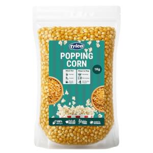 TIRAS Popping Corn Kernels USA Popcorn Seeds - Popcorn Kernels for Popcorn Maker, Air Popper, Stove-top & Microwave - Non GMO - Nut, Dairy & Gluten Free - 1kg