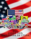 American Sweets Gift Box - Imported USA Candy Hamper - Includes 30 Assorted Treats, Mixed Flavours & Favourite Brands By Simway Sweets