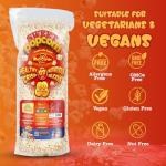 MacCorns - Sweet Popcorn - Bulk Pack - Freshly Popped Signature Popcorn - Serves up to 60 Guests - Ideal For Parties, Events & Large Gatherings - Allergen FREE !