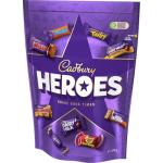 Cadbury Heroes Chocolate Pouch, Assorted Miniature Chocolates for Sharing, The Perfect Christmas Treat, 270 g (Pack of 1)