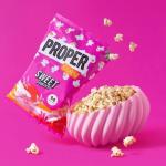 PROPER Popcorn, 90g Sharing Bag, Pack of 8, 94 kcal, Natural Flavourings, Vegan, Gluten-Free (Sweet Popcorn)