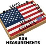 American Sweets Gift Box - Imported USA Candy Hamper - Includes 30 Assorted Treats, Mixed Flavours & Favourite Brands By Simway Sweets