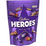 Cadbury Heroes Chocolate Pouch, Assorted Miniature Chocolates for Sharing, The Perfect Christmas Treat, 270 g (Pack of 1)