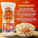 MacCorns - Sweet Popcorn - Bulk Pack - Freshly Popped Signature Popcorn - Serves up to 60 Guests - Ideal For Parties, Events & Large Gatherings - Allergen FREE !