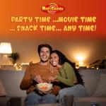 MacCorns - Sweet Popcorn - Bulk Pack - Freshly Popped Signature Popcorn - Serves up to 60 Guests - Ideal For Parties, Events & Large Gatherings - Allergen FREE !