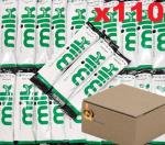 110x Semi-Skimmed UHT Milk 10ml Individually Wrapped Sticks Portions Sachets Lakeland