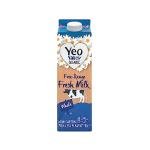 Yeo Valley Organic Whole Fresh Milk 1L