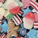 Sweets and Candy® Festive Mix 1Kg - Bulk Christmas Sweets - Christmas Pick and Mix Candies - Xmas Themed Treats - Bulk 1 Kilo Bag - A Great Sweet Gift Idea or Festive Baking Decorations