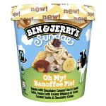 Ben & Jerry's Oh My! Banoffee Pie! Sundae Ice Cream, 427ml (Frozen)