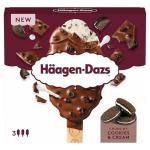 Haagen Dazs Ice Cream Stick CRUNCHY COOKIES & CREAM 3X80ML