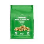 by Amazon Whole Cashew Nuts Unsalted, 200g