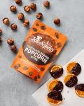 Joe & Seph’s Milk Chocolate Orange Popcorn Bites (1x63g) | Chocolate coated popcorn, salted caramel, milk chocolate, air popped popcorn, popcorn snack, on the go snack, sweet treat