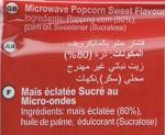 Eazypop Microwave Popcorn SweetFlavour (Pack of 16 x 85g)