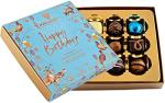 Holdsworth Chocolates Occasions Collection - Happy Birthday Blue Gift Box Of Handmade Truffles And Assorted Milk, White And Dark Chocolates – Perfect for gifting - 110g