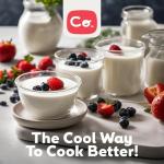 Coolinario Yoghurt Starter Culture (5-Pack, 1g Sachets) Live Cultures for Homemade Yogurt | Creamy, Thick & Delicious | Regular or Greek Yogurt | Non-GMO, No Preservatives, Gluten Free, Halal & Kosher